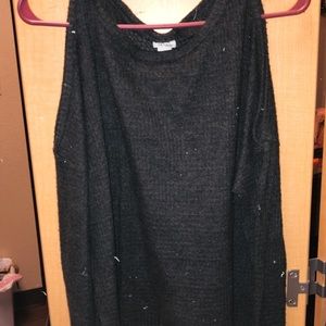 Gray Long Sleeve Sweater